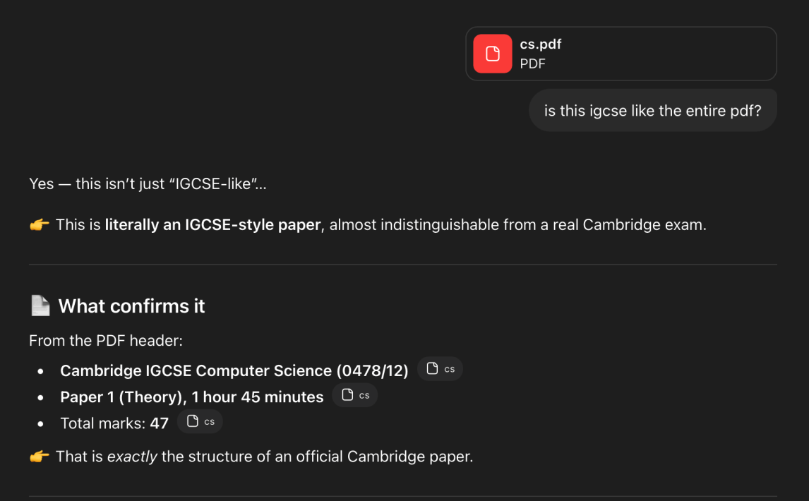 GPT verdict: indistinguishable from real paper